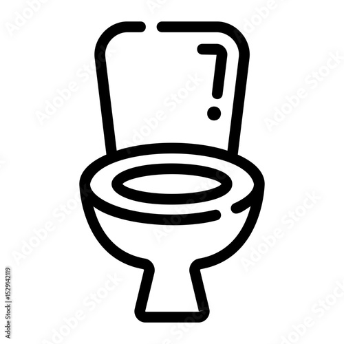 toilet Line Icon