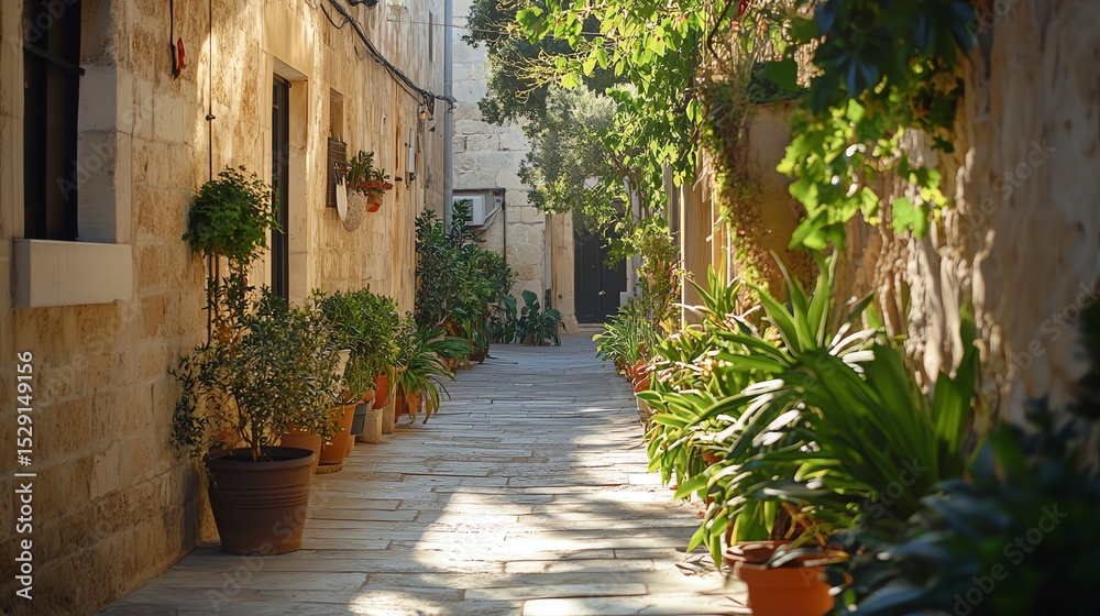 Fototapeta premium street in the old town