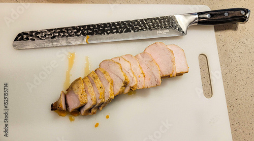 meat on a cutting board