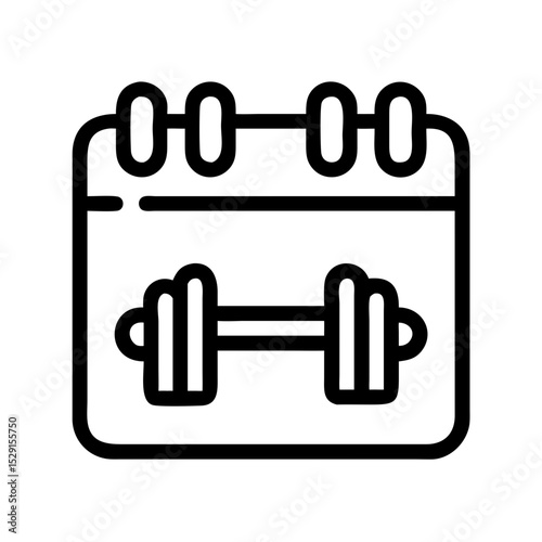 Healthy Lifestyle Vector Icon Set Fitness, nutrition, exercise, wellness, sleep, yoga, meditation, heart rate, gym, hiking, cycling, sports, health monitoring icons