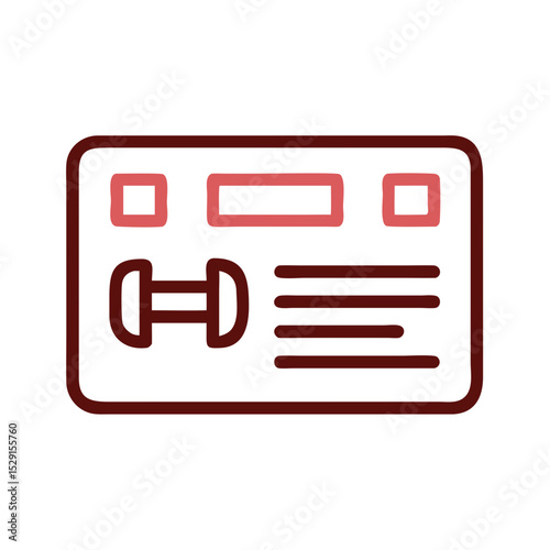 Healthy Lifestyle Vector Icon Set Fitness, nutrition, exercise, wellness, sleep, yoga, meditation, heart rate, gym, hiking, cycling, sports, health monitoring icons