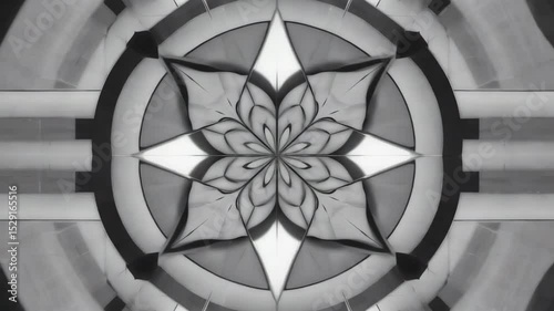 Wallpaper Mural Elegant Monochrome Abstract Background with Geometric Patterns, Soft Gradients, and Light Leaks Torontodigital.ca