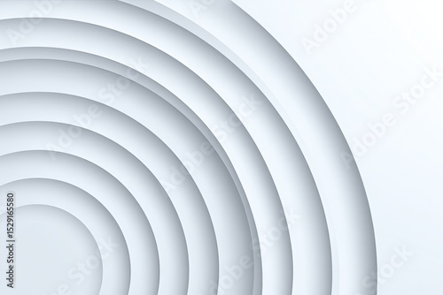 Abstract Geometric Concentric Circles Background
