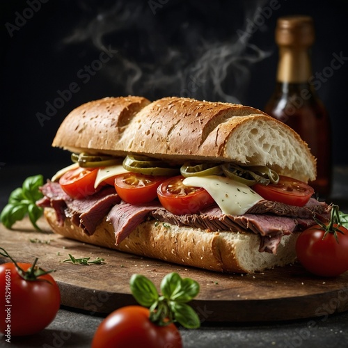 sandwich with vegetables