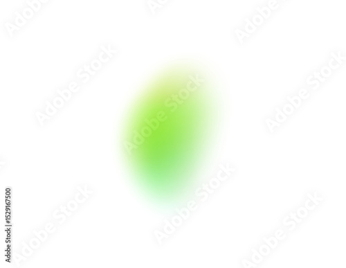 Teal green yellow gradient shape isolated PNG. Transparent trendy overlay on soft blurry background with smooth glowing flow for modern poster, header or design element.