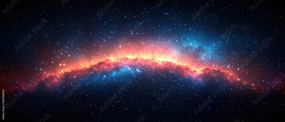 Obraz premium Cosmic Nebula in Deep Space