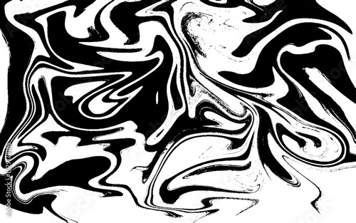 Abstract background, like stone marble. Hand painted ebru art background. Black and white Marble texture background. Monochrome marbling texture. Abstract background for your design.