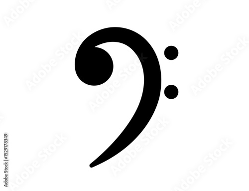 F clef music icon 22A