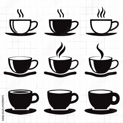 set of tea cups