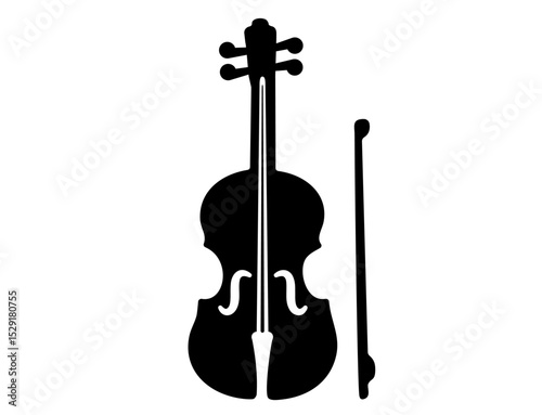 Violin Music Icon 03A