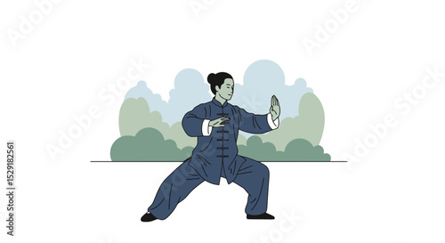 Graceful Tai Chi Practice for Wellness and Balance