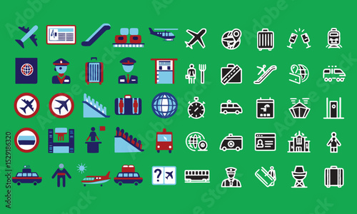 Airport Information icons pack