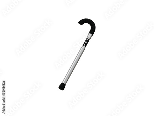 walking stick icon 3d illustration render
