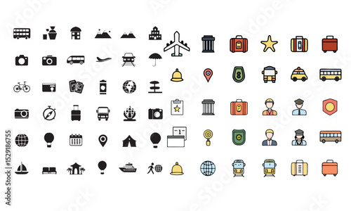 Airport Information icons pack