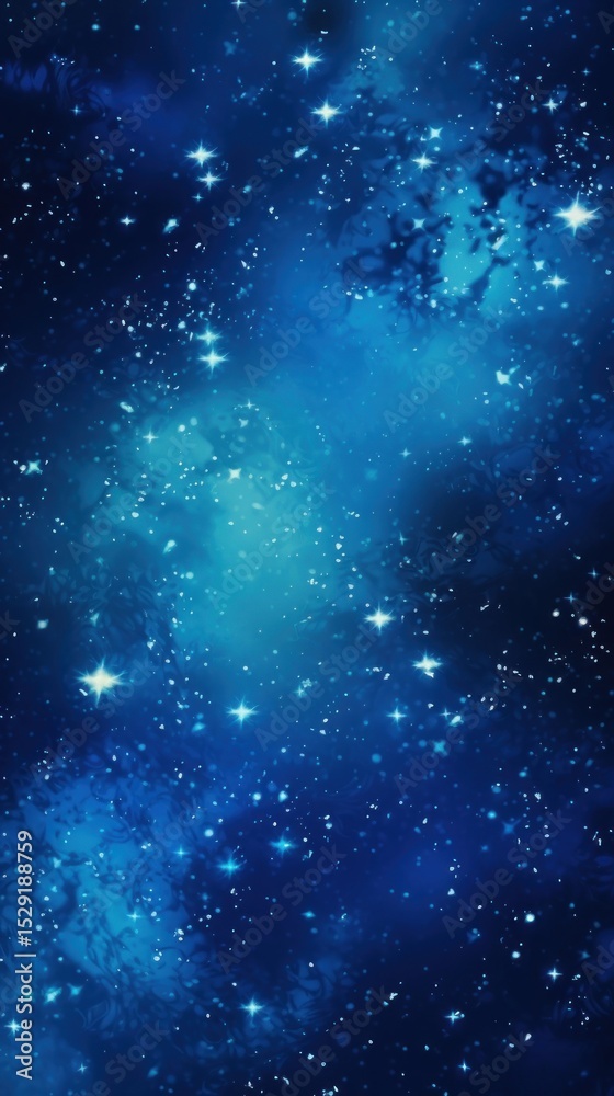 Naklejka premium Blue wallpaper astronomy universe outdoors.