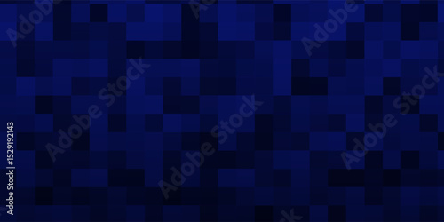 This image showcases a dark blue digital grid pattern on a black background, featuring glowing red lines and dots. The design creates a futuristic and high-tech atmosphere, perfect for digital art