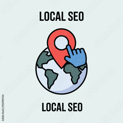 Local seo strategy global reach with targeted location pinpoint