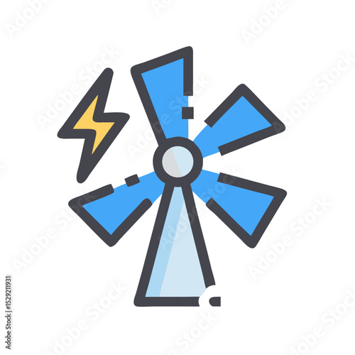 New energy solution icon set solar, energy, wind, biomass, geothermal, hydropower, renewable, sustainable, efficiency, wave, eolic, battery, storage, grid, turbine, hydrogen, and generator icons