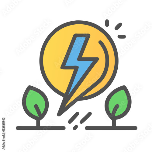 New energy solution icon set solar, energy, wind, biomass, geothermal, hydropower, renewable, sustainable, efficiency, wave, eolic, battery, storage, grid, turbine, hydrogen, and generator icons