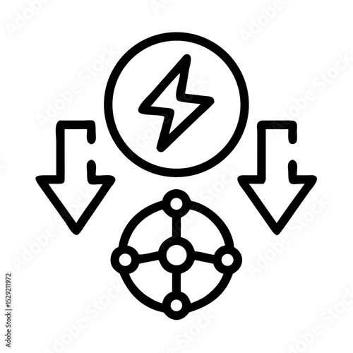 New energy solution icon set solar, energy, wind, biomass, geothermal, hydropower, renewable, sustainable, efficiency, wave, eolic, battery, storage, grid, turbine, hydrogen, and generator icons
