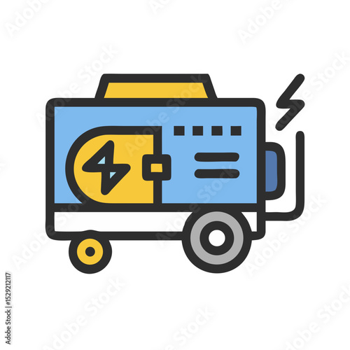 New energy solution icon set solar, energy, wind, biomass, geothermal, hydropower, renewable, sustainable, efficiency, wave, eolic, battery, storage, grid, turbine, hydrogen, and generator icons