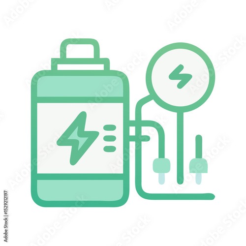 New energy solution icon set solar, energy, wind, biomass, geothermal, hydropower, renewable, sustainable, efficiency, wave, eolic, battery, storage, grid, turbine, hydrogen, and generator icons