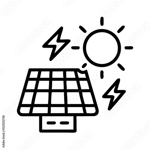 New energy solution icon set solar, energy, wind, biomass, geothermal, hydropower, renewable, sustainable, efficiency, wave, eolic, battery, storage, grid, turbine, hydrogen, and generator icons