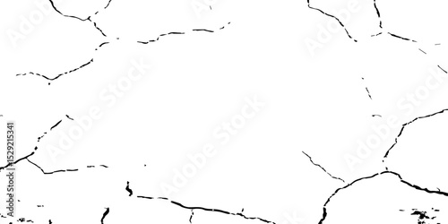 abstract grunge vector illustration.Cracked concrete rock black and white vector background.Distressed Overlay Texture.	