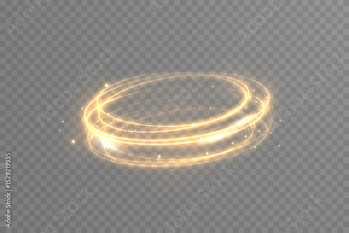 Colorful neon rings orbit in symmetry. Magic flash explodes in transparent beam. Golden line glows like solar ribbon. Luminous spark swirls in ethereal cyclone.