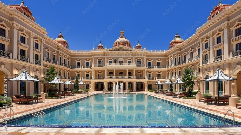 Fototapeta premium Luxury resort