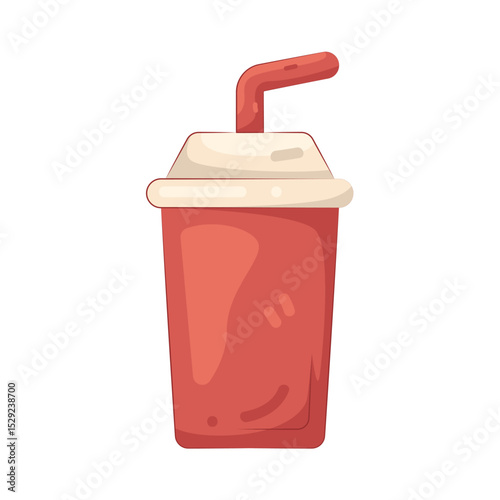 Illustration of  Red Soda Cup