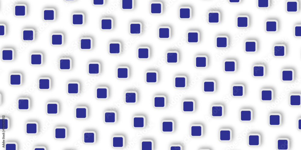 blue squares with white rounded edges on a white background . blue squares with white rounded edges on a white background .