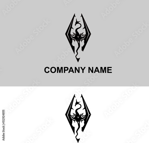 Dragon Eliter Logo Template