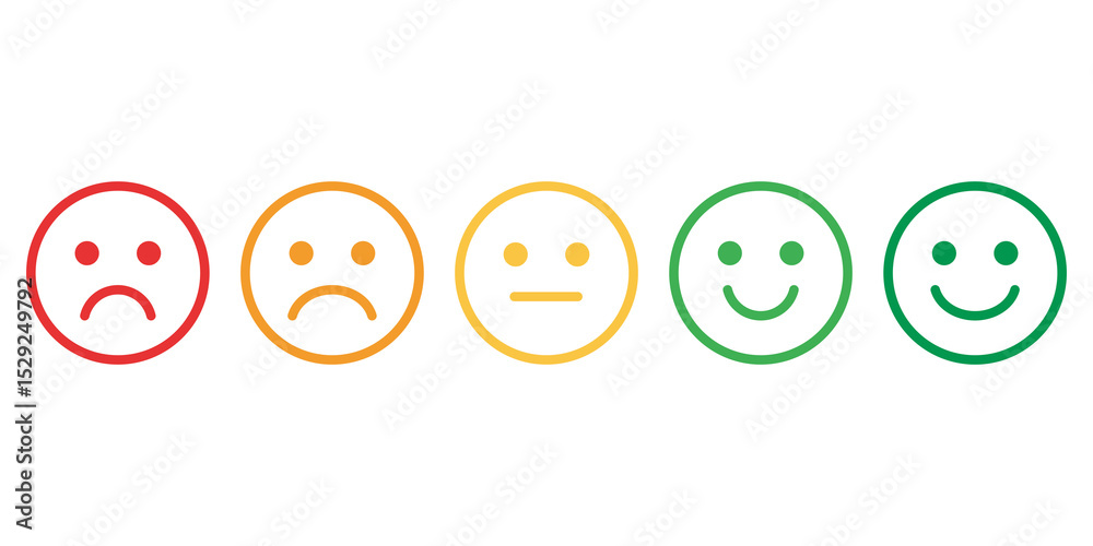 sad and happy emote icons, emote rating sad and happy emote icons, emote rating