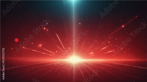 Abstract lens Optical Flare Glare Grunge Scratches and Dust Film Noise Grain Overlay red Effect Vintage Retro Abstract Bokeh and Light Leaks with Retro Camera Defocused Blur.