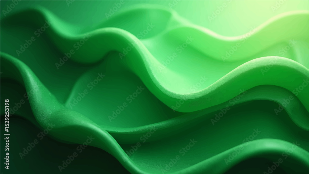 Obraz premium Abstract green background with luxury elements vector illustration