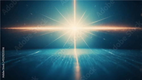 Abstract lens Optical Flare Glare Grunge Scratches and Dust Film Noise Grain Overlay blue Effect Vintage Retro Abstract Bokeh and Light Leaks with Retro Camera Defocused Blur.
