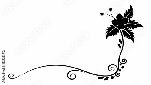 vector illustration of a floral background