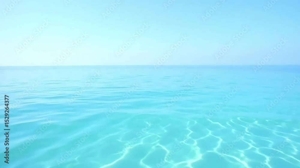 Clear Turquoise Ocean Under Bright Blue Sky
Clear Turquoise Ocean Under Bright Blue Sky