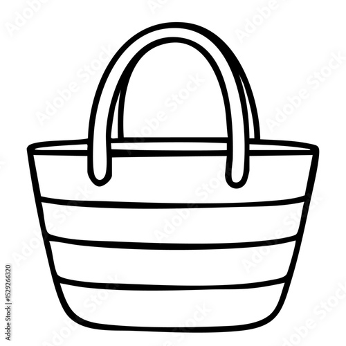 Strandtasche Outlines