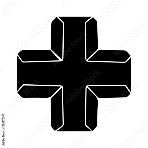 medical cross sign