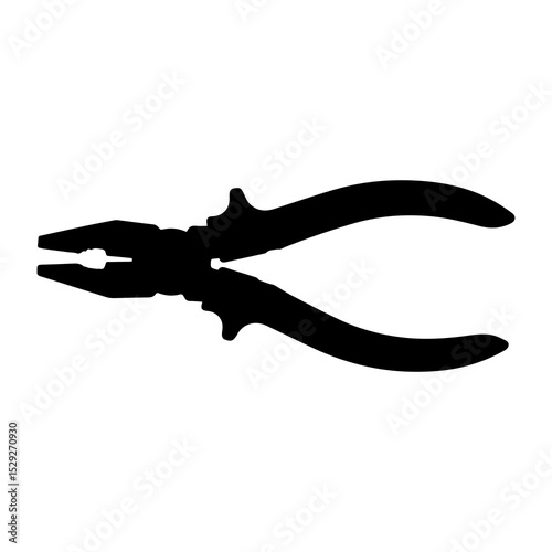 pliers on a white background