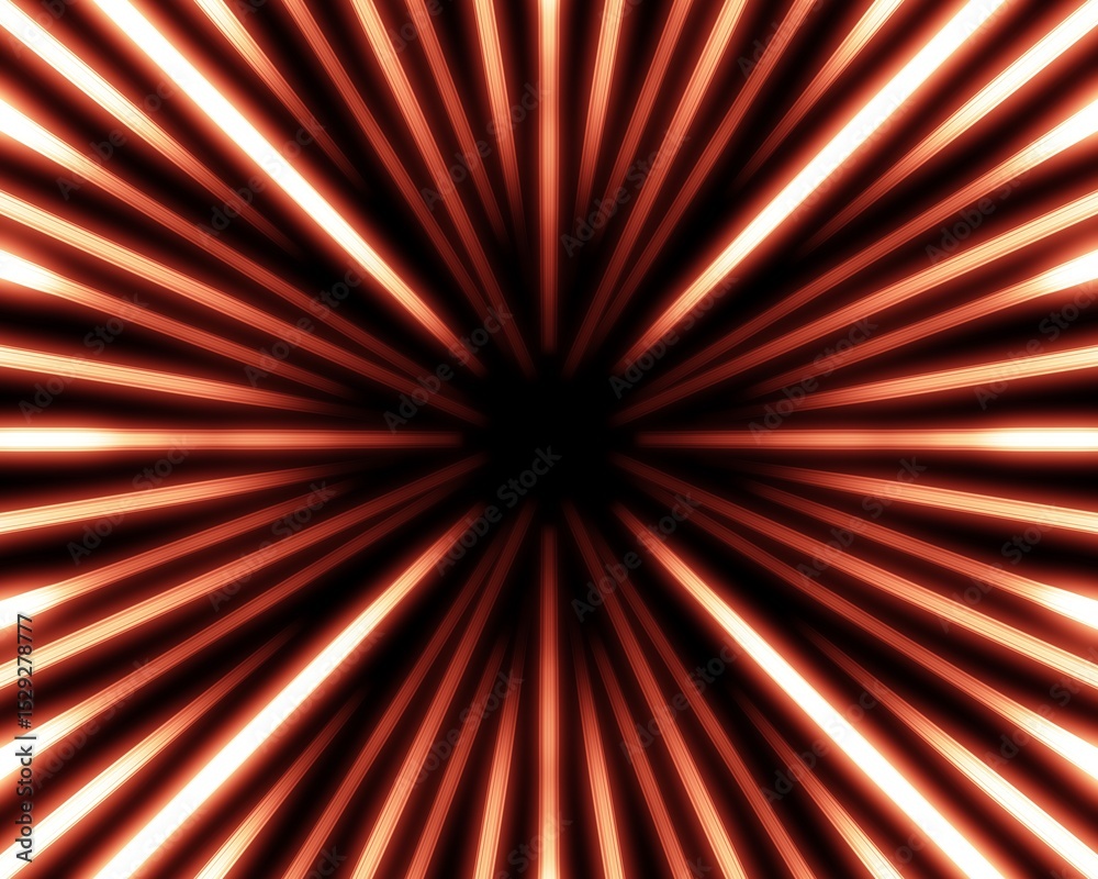 Obraz premium Lens Flare Sunbeam Neon Light Abstract Background 
