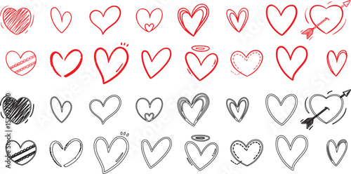 Love icon Bundle Set, love set icons vector Design, Broken heart illustration.Red heart design icon flat.Modern flat valentine love sign.symbol for web site design, Various love icon bundle vector
