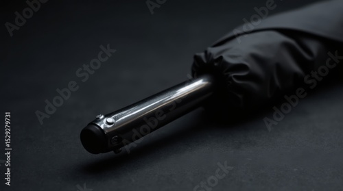 Foldable Umbrella with Chrome Handle
