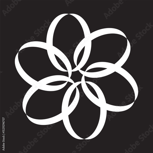 Simple floral and flowers mandala art, mandala design art for holiday decoration, perfect decorative design elements