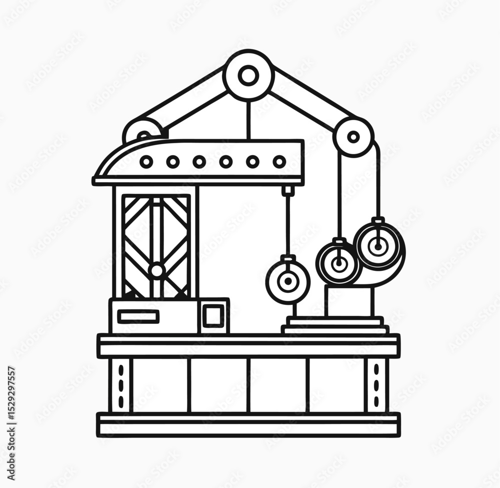 Obraz premium crane