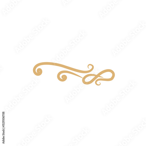 decorative flourishes and swirls 