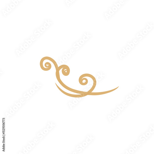 decorative flourishes and swirls 