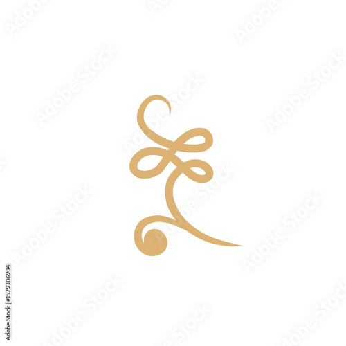 decorative flourishes and swirls 